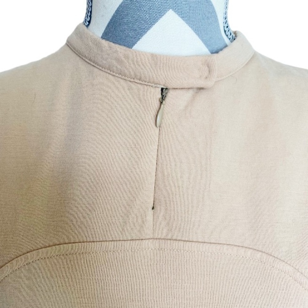 BARBARA Bui Paris Cashmere Blouse Tan - Picture 2 of 4